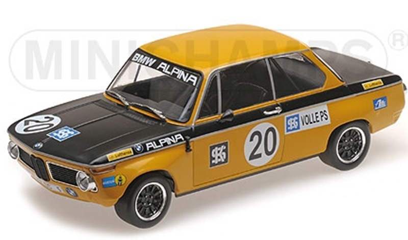 BMW 1600 1970 Klassen Sieger Salzburgring ETCC Helmut MARKO 1:18 BMW 1600 1970 Klassen Sieger Salzburgring ETCC Helmut MARKO 1:18